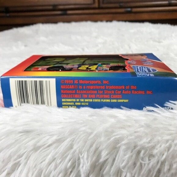 Vintage Nascar Jeff Gordon Limited Edition Collectible Tin 2 Decks Playing Cards - Picture 12 of 13